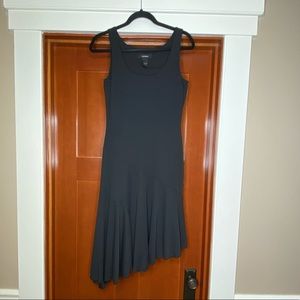 Express Women’s Asymmetrical Black Dress, Size 8